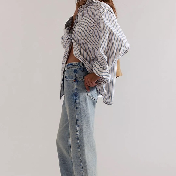 Free People We The Free Deep Trance Jeans- Size 27- Swt Drms- NWT - Picture 3 of 8